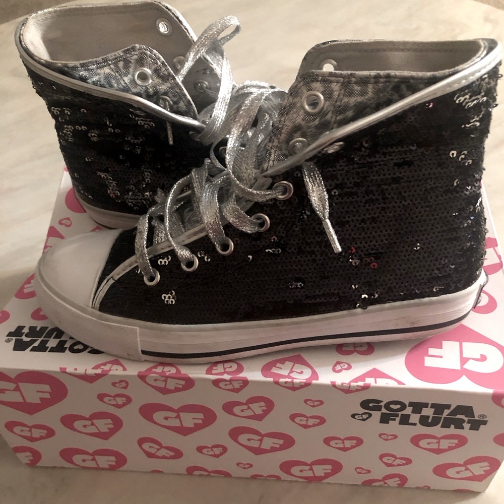 Gotta flurt sequins shoes